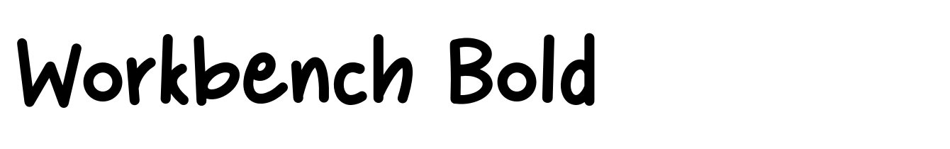 Workbench Bold